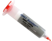 55HF Series Solder Paste No-Clean Halogen-Free Sn42/Bi57.6/Ag0.4 T3 100g Syringe