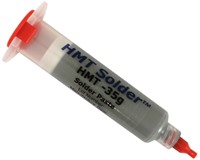 55HF Series Solder Paste No-Clean Halogen-Free Sn42/Bi57.6/Ag0.4 T3 35g Syringe
